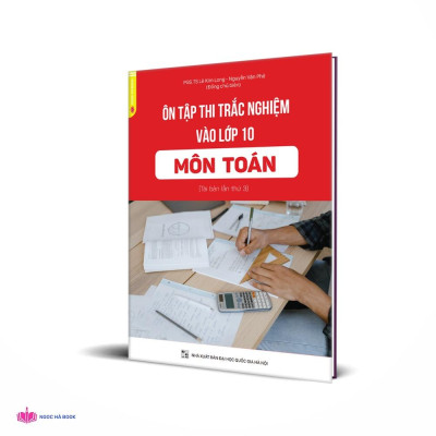 Sách Ôn thi trắc nghiệm vào lớp 10 môn Toán