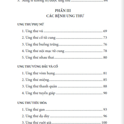 Cẩm Nang Phòng Trị Ung Thư  - Tái Bản (TH)