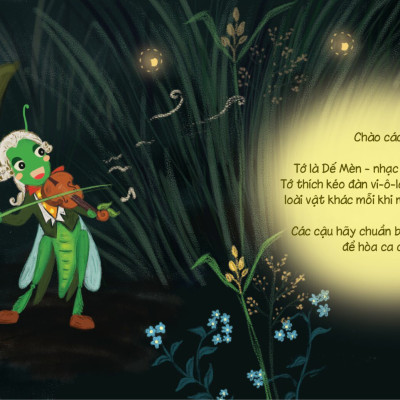 SÁCH KỂ CHUYỆN ÂM NHẠC - ĐỒNG CỎ HÒA CA