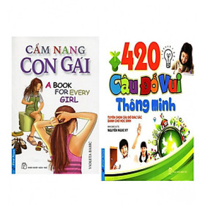 Combo  Cẩm Nang Con Gái (Tái Bản 2016) + 420 Câu Đố Vui Thông Minh