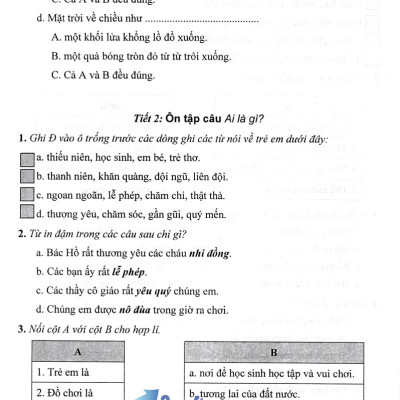 PHÁT TRIỂN VÀ NÂNG CAO TIẾNG VIỆT LỚP 3 (DÙNG CHUNG CHO CÁC SGK MỚI HIỆN HÀNH)