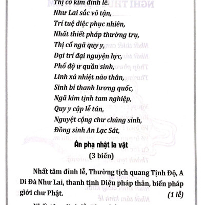 Chư Kinh Nhật Tụng