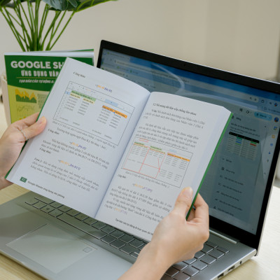Combo 4 Sách Excel - Google Sheet - 150 TT - Power Query ĐÀO TẠO TIN HỌC Ứng Dụng Văn Phòng Kèm Video Khóa Học