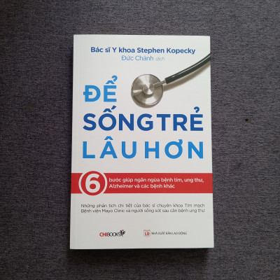 Sách: Để sống trẻ lâu hơn