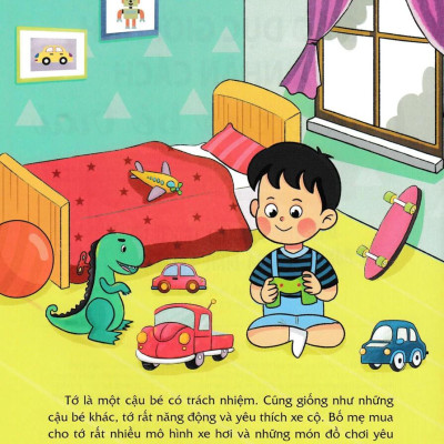 Sách Giáo Dục Giới Tính Và Nhân Cách Dành Cho Bé Trai - Tớ Là Cậu Bé Có Trách Nhiệm