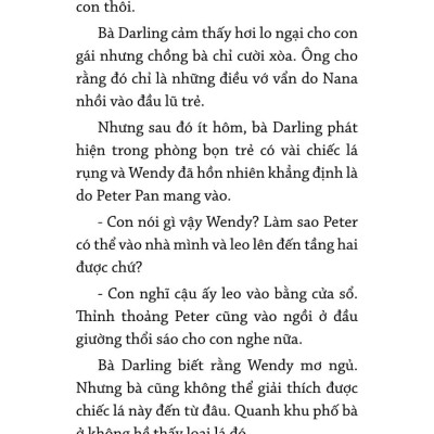 Dtrg. Peter Pan Cậu Bé Biết Bay