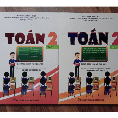 Sách - Combo Toán 2 - Sách giáo viên và học sinh (Theo chương trình tiểu học mới)