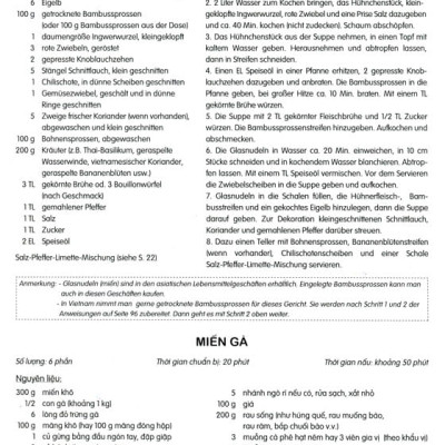 Những Món Ngon Việt Nam (Song Ngữ Đức - Việt) - Verlockende Rezepte Aus Vietnam (Deutsch - Vietnamesisch)