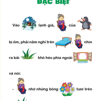 Combo 2 quyển truyện thiếu nhi hay - Truyện tư duy hình ảnh cho bé ( lòng hiếu thảo ...+ kiên trì chăm chỉ ...)