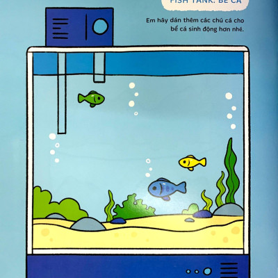 Dán Hình Thông Minh - Sách Tương Tác Vừa Học Vừa Chơi - Tập 3 (Dành Cho Bé 1-5 Tuổi)