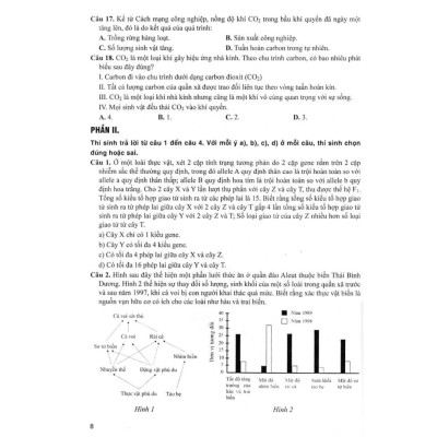 Sách - Bộ Đề Sinh Học - Đầy Đủ Các Dạng Trắc Nghiệm Theo Cấu Trúc Đề Thi Năm 2025 - Theo Chương Trình GDPT Mới - Hồng Ân