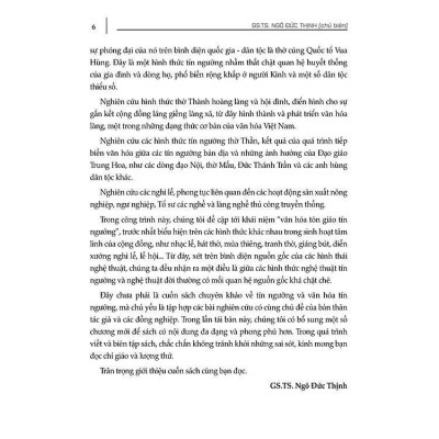 Sách - Tín Ngưỡng Và Văn Hóa Tín Ngưỡng Ở Việt Nam - Ngô Đức Thịnh - VIETNAMBOOK