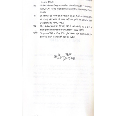 Dẫn Luận Về  Kierkegaard