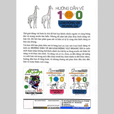 Hướng Dẫn Vẽ 100 Loài Động Vật Hoang Dã