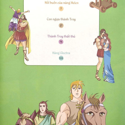 Thần Thoại Hy Lạp Tập 14: Con Ngựa Thành Troy (Tái Bản 2019)