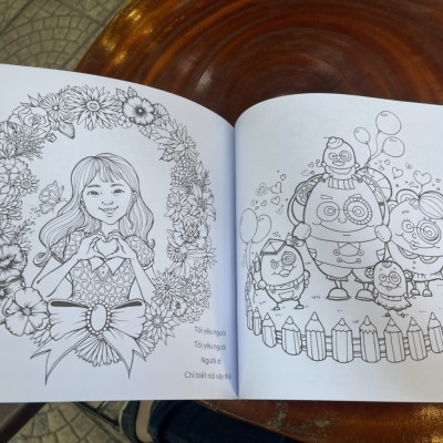 (Sách Tô Màu Dành Cho Người Lớn) BÍ MẬT TÌNH YÊU - An Yo Jeong - Thục Anh dịch – Minh Quang – Hà Nội