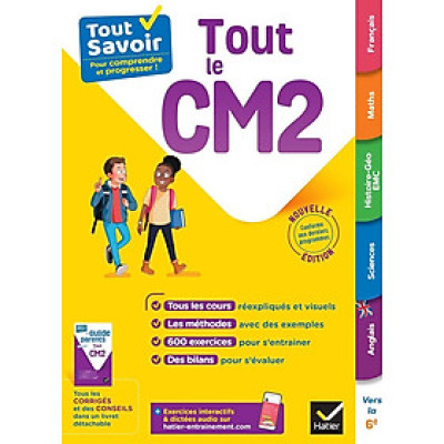 Sách học tiếng Pháp TOUT SAVOIR CM2 - TOUT-EN-UN