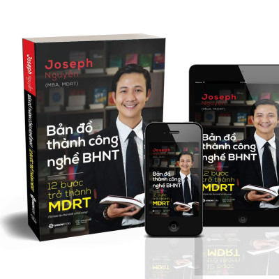 Sách Bản Đồ Thành Công Nghề BHNT - 12 Bước Trở Thành MDRT