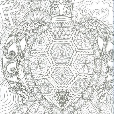 Ocean - Adults Colouring Book (Sách Tô Màu Dành Cho Người Lớn: Đại Dương)