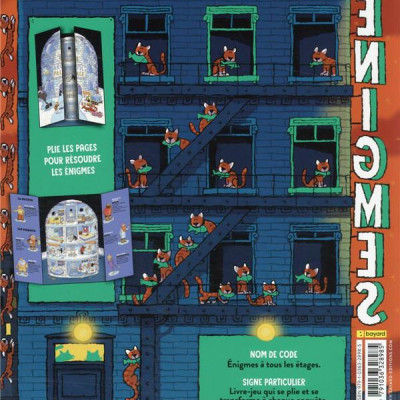 Sách giải đố tương tác tiếng Pháp: Ne Enigmes A Tous Les Etages Tome 2 Les Douze Mauvais Coups De Minuit