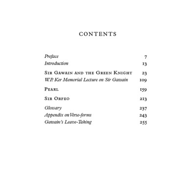 Sir Gawain And The Green Knight: With Pearl And Sir Orfeo