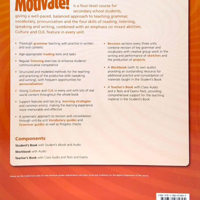 Motivate! Level 2 Workbook - Includes Audio