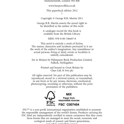 A Dance with Dragons: Part 2 After the Feast