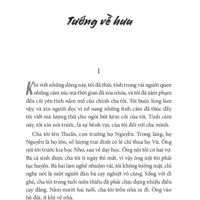 Tướng Về Hưu & Những Truyện Khác