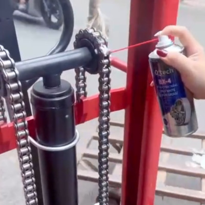 Xịt Mỡ Bò Nước Bôi Trơn Chịu Nhiệt, Có Tẩy Rỉ Sét BX4 (450 ml) Lithium White Grease - Hàng Chính Hãng