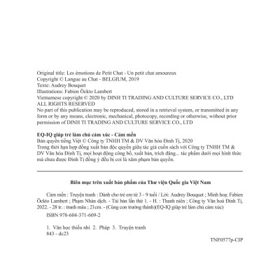 Sách Eq - Iq Giúp Trẻ Làm Chủ Cảm Xúc - Cảm mến