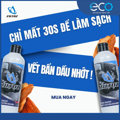 Dung Dịch Tẩy Dầu Nhớt ZUTOZ – Tẩy Dầu Máy, Nhớt Xe – Garage, Cơ Khí – Không Gây Hại Da Tay 500ml / 1L / 2L | Chính Hãng
