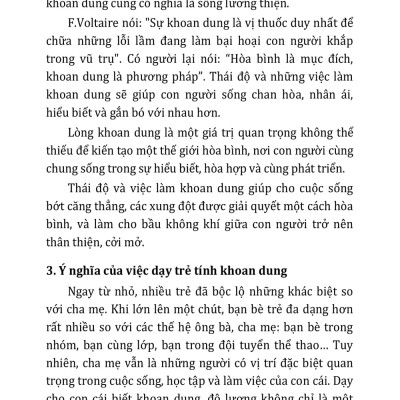 Kỹ Năng Giúp Trẻ Khoan Dung