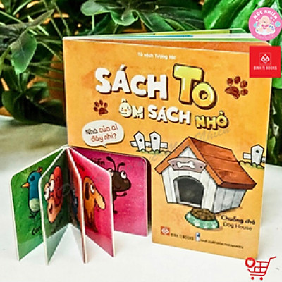 Sách - Bộ sách to ôm sách nhỏ dành cho trẻ 3-6 tuổi - Đinh Tị Books