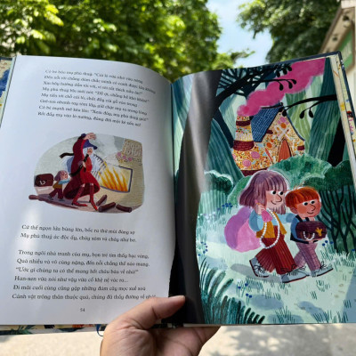 (Bìa Cứng In Màu) TRUYỆN CỔ GRIMM - Elli Woollard - Sách Nhân Dân - NXB Văn Học