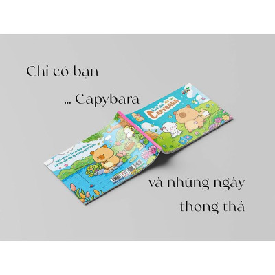 Sách Tô Màu - Capybara