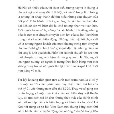 Triệu Dấu Chân Qua Những Cửa Ô