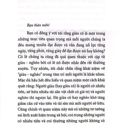 Bí Mật Của Sự Giàu Có (SB)
