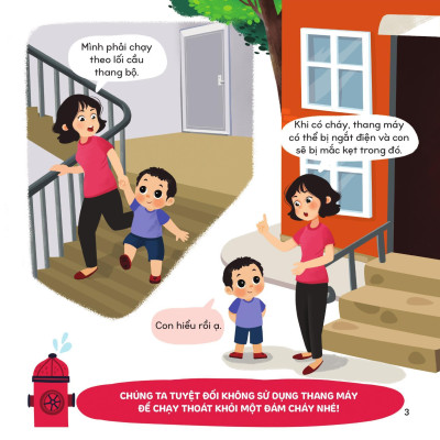 Sách - Bé Giỏi Như Chú Lính Cứu Hỏa - Các Kỹ Năng Chữa Cháy Và Thoát Nạn