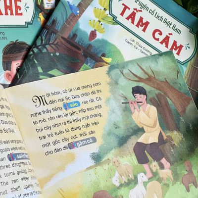 Combo - Truyện cổ tích Việt Nam (Song ngữ Việt - Anh) 5T