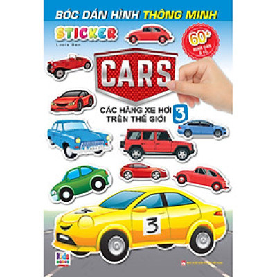 Bóc Dán Hình Sticker Thông Minh - Cars: Các Hãng Xe Hơi Trên Thế Giới Tập 3 _VT