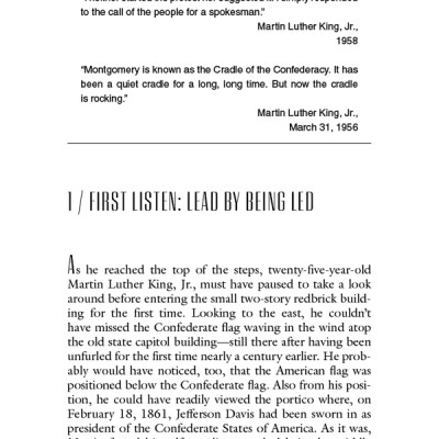 Martin Luther King, Jr., On Leadership: Inspiration And Wisdom For Challenging Times