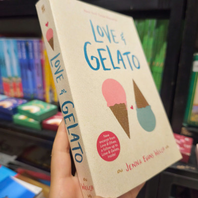 Sách - Love & Gelato by Jenna Evans Welch , Romance, Young Adults, English Novel