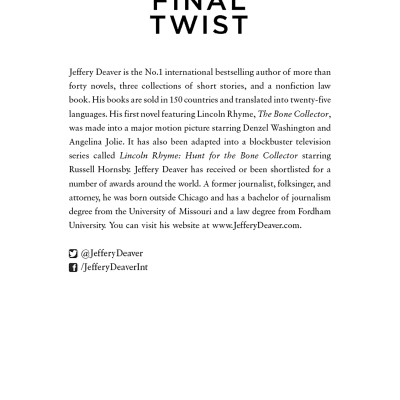 A Colter Shaw Thriller Book 3: The Final Twist