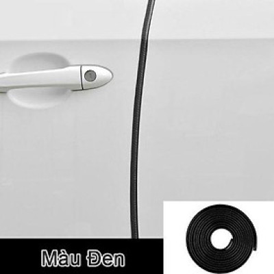 NẸP VIỀN CỬA CHỮ U LÕI THÉP, CHỐNG VA ĐẬP CÁNH CỬA XE Ô TÔ 6M2