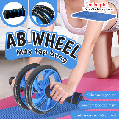 Con lăn tập cơ bụng TDR95 1 bánh - Con lăn TDR100 2 bánh Perfect AB Carver Pro