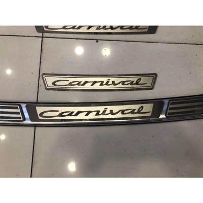 Nẹp Chống Trầy Cốp Ngoài Cao Cấp Dành Cho Xe KIA CARNIVAL 2022 Chất Liệu Inox