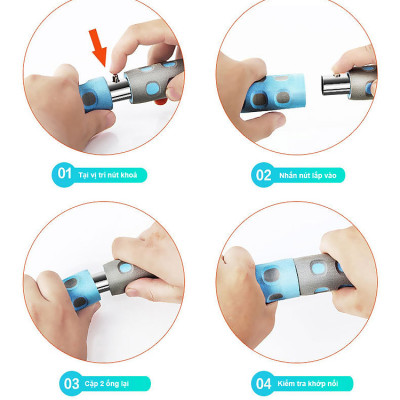 Vòng Lắc Eo Giảm Mỡ Bụng Lõi Thép Không Gỉ Bọc Mút Xốp, Có Thể Điều Chỉnh Cân Nặng - Chính Hãng Amalife