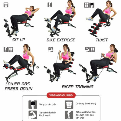 Máy Tập Bụng New Six Pack Care New 2018 Đa Năng Tại Nhà