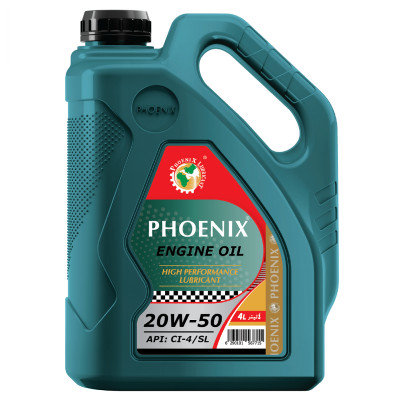 Dầu nhờn động cơ Phoenix  20W50 CI-4/SL 4L (Made in UAE)