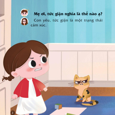 Sách Cùng Con Nuôi Dưỡng Cảm Xúc Tích Cực - Con Không Cáu Giận